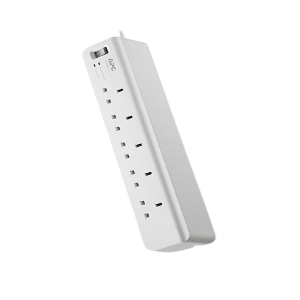 AE 5 way surge protector square