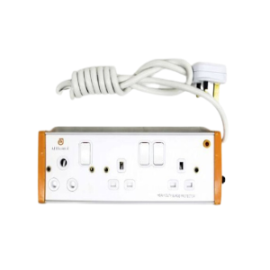 AE 3 way surge protector square